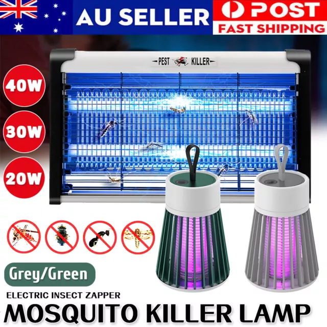 20W/30W/40W Electric Fly Zapper Killer UV Light Indoor Home Bug Insect Mosquito
