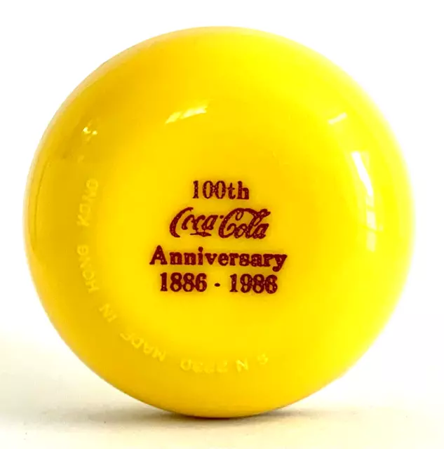 💎 Rare 100th Coca-Cola Anniversary Coke YoYo - Mint Condition 80's Gem YOYO 💎