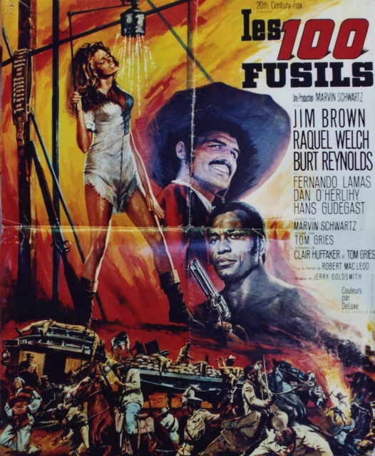 les-100-fusils-100-riffles-affiche-1969-raquel-welch-jim-brown