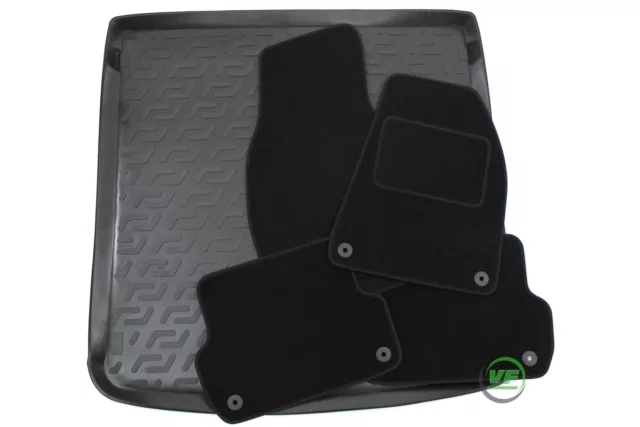 COMBO SET car mats + boot liner for AUDI A4 B6 / B7 AVANT 2000-08