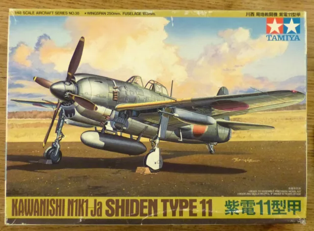 1/48 maquette avion KAWANISHI N1K1 Kyofu qualité TAMIYA comme neuve