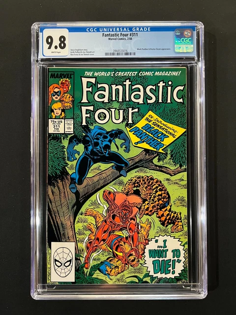 Fantastic Four #311 CGC 9.8 (1988) – Black Panther & Doctor Doom app