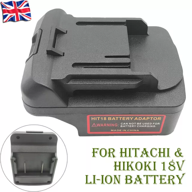 ADAPTER FOR HITACHI HIKOKI 18V Li Ion Battery To Makita 18V