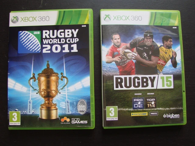 Lot De 10 Jeux Rugby World Cup 2015 Pour Xbox One - Neuf Sous Blister