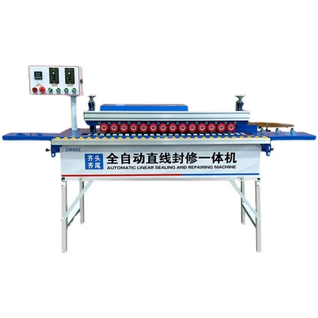 Straight and Curved Lines on Balers with Bonded Trimming and Sanding Functions