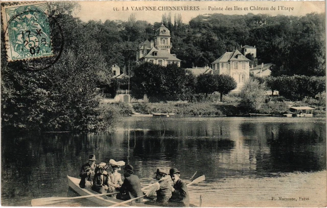 CPA La Varenne Pointe des Iles et Chateau de l'Etape (1347612)