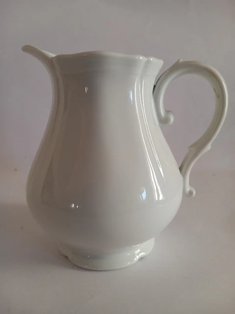Lattiera Richard Ginori Antico Doccia Bianco, Porcellana Vintage, Da 12