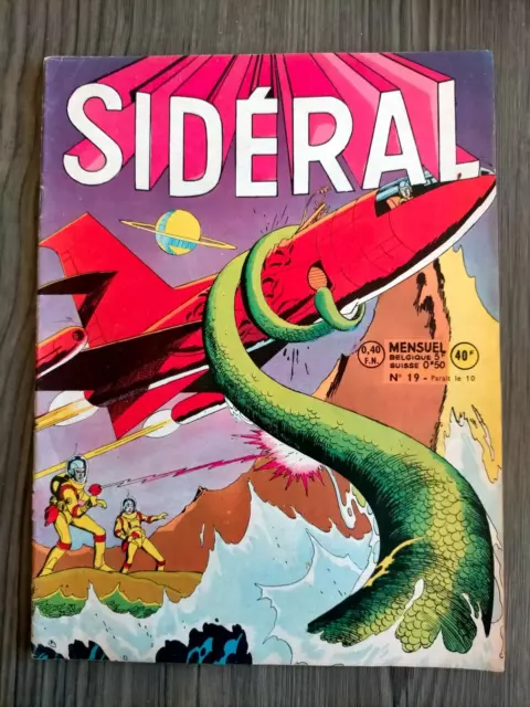 bd SIDERAL  n° 19  Artima 1959  BE