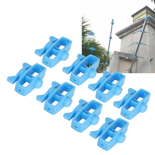 50X Electric Fence Insulators ABS Electric Fence Tightener In Line Tensioner US