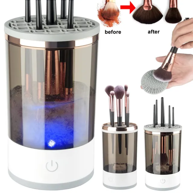 Automatic Brush Cleaner Electric Makeup Brush Cleaning Machine Fast Clean Dryer
