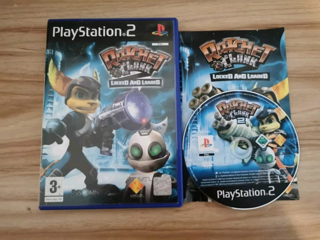 RATCHET & CLANK 2: Locked and Loaded For Sony PlayStation 2 PS2 ...