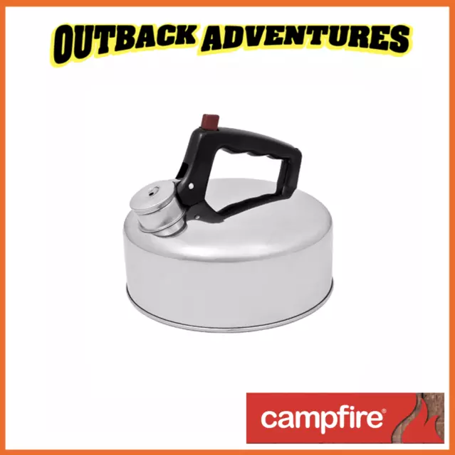 Campfire 2L Stainless Steel Whistling Kettle