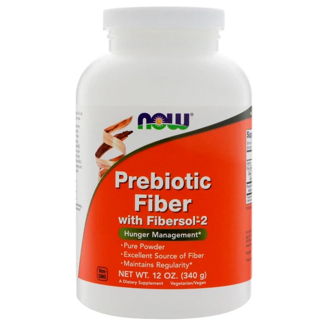 NOW FOODS PREBIOTIC Fiber with Fibersol-2 340g £18.99 - PicClick UK