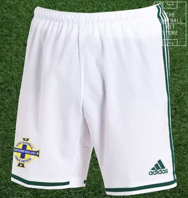 Pantaloncini casalinghi Irlanda del Nord - pantaloncini da calcio ufficiali Adidas ragazzi - tutte le taglie