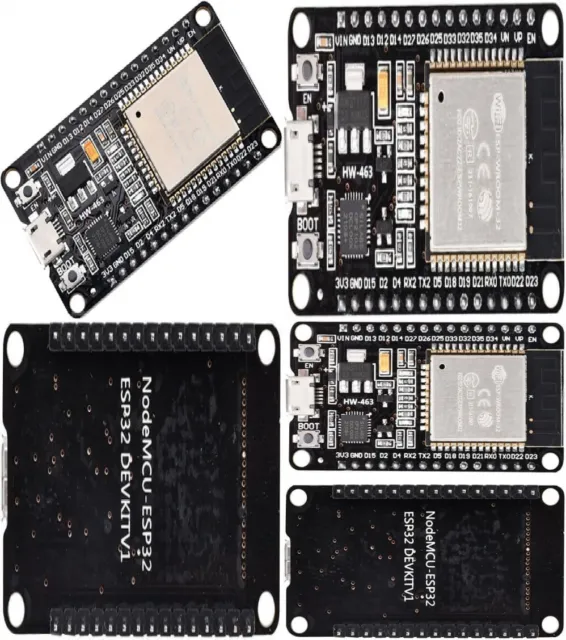 ESP-WROOM-32 Scheda di Sviluppo,Modulo ESP-32S con chip CP2102 Processore...
