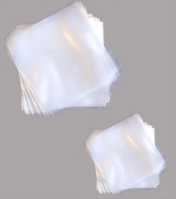 50 Custodie Protettive Per Dischi In Vinile 12 Pollici - Traslucide, Antigraffio, Per Collezionisti