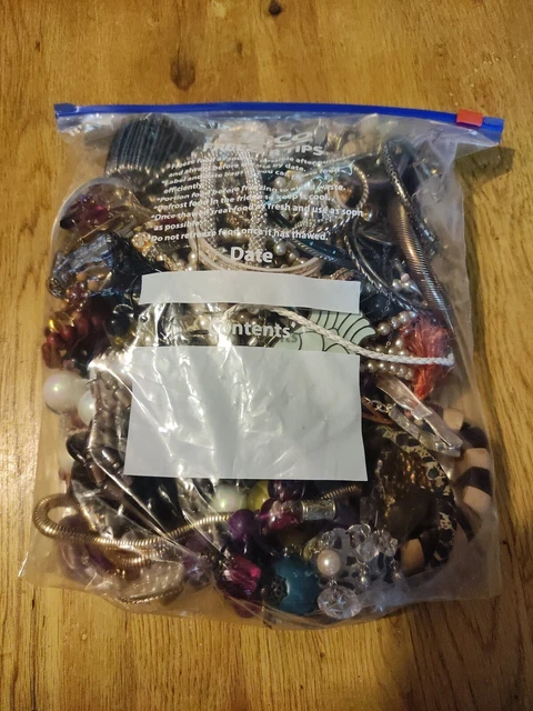 job lot jewellery mix used