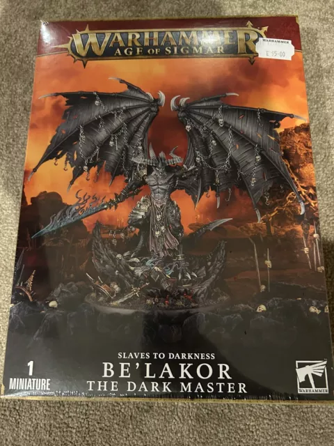 Slaves to Darkness brandneu in Originalverpackung versiegelt Be'lakor The Dark Master Age of Sigmar Warhammer