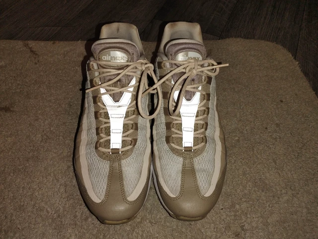 NIKE AIR MAX 95 Beige Ultra Essential Lin Homme Ref 857910 200
