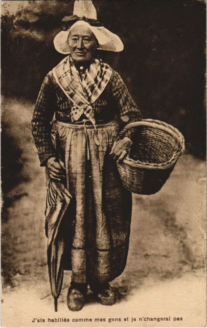 CPA La Normandie Picturesque - Old Woman - Type (1224533)