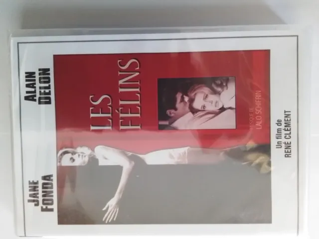 DVD LES FELINS de RENE CLEMENT /  JANE FONDA  - ALAIN DELON / NEUF SOUS BLISTER