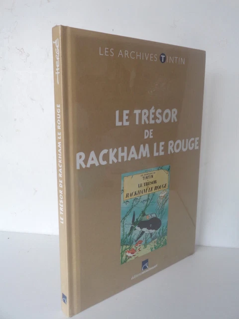 HERGÉ TINTIN LE TRÉSOR DE RACKHAM LE ROUGE B2 Casterman 1948 Titre en rouge EUR 144,55 - IT