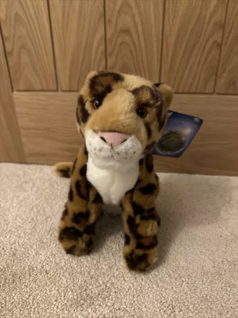 BBC Planet Earth III Jaguar Soft Toy Plush - 25cm Tall - Brand New With Tag