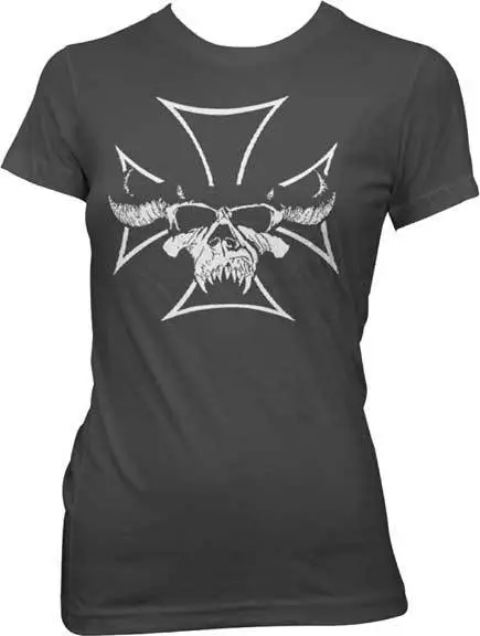 DANZIG - Cross Skull - Juniors T SHIRT top New S-M-L-XL New Live Nation Merch