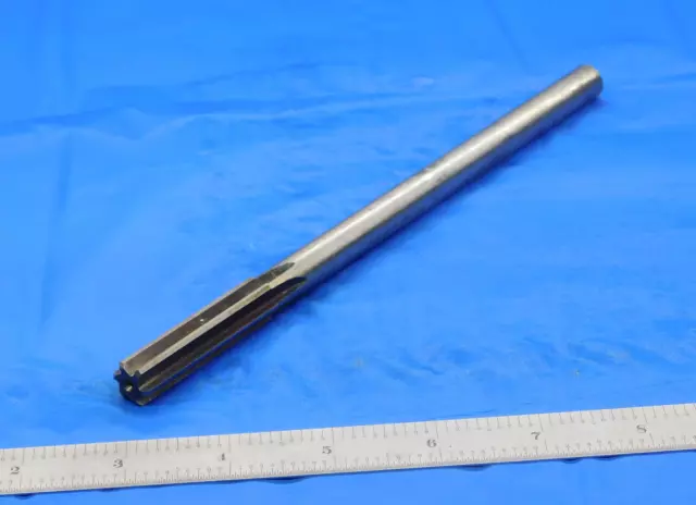 Usa Made 0.4995" Od Hss Reamer 7/16 Shank 6 Fl .4995 1/2 .5000 -.0005 Undersize