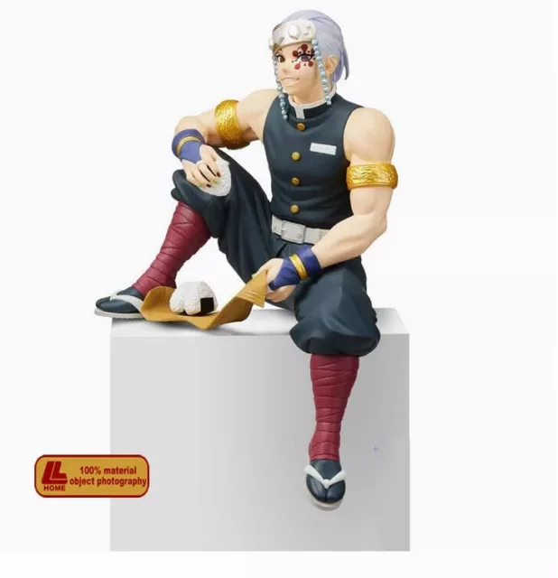 Anime Demon Slayer Uzui Tengen Noodle stopper PVC action Figure Statue Toy Gift