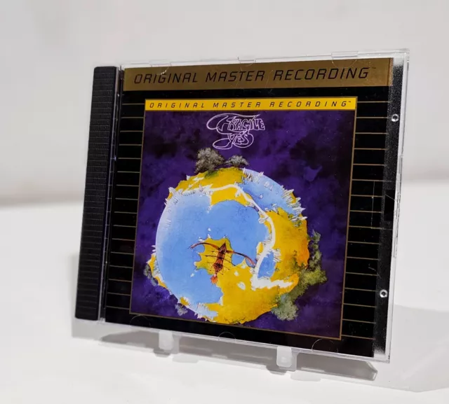 YES - FRAGILE-CD ALBUM LTD-ORIGINAL MASTER RECORDING 24kt GOLD PLATED-ULTRADISC