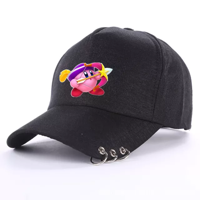 Kirby of the Stars Baseball cap peak Hat Adjusted snapback outdoor sun hats