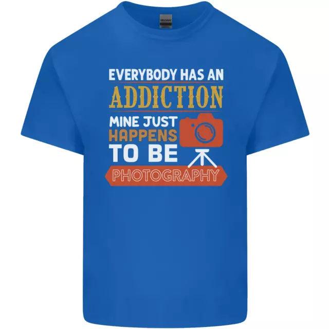 T-shirt Fotography Addiction Divertente Fotografo Bambini 3