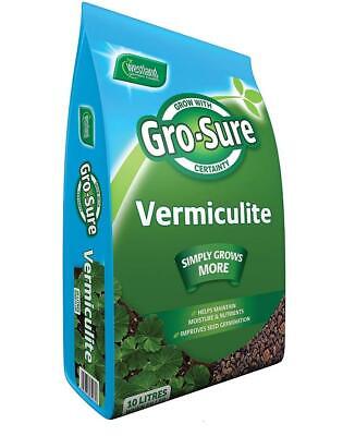 Westland Gro-seguro vermiculita, Pack de 10 litros