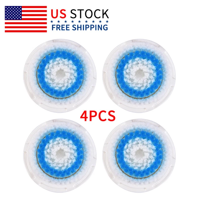 4PCS Deep Pore Cleansing Brush Heads Face Wash For Clarisonic Mia-2 ProN*YA