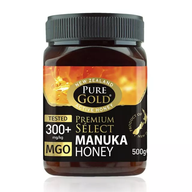 Manuka Honey - Pure Gold Premium Select 300 MGO 500g