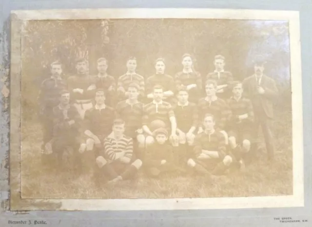 Original Rugby Team Photograph c.1900