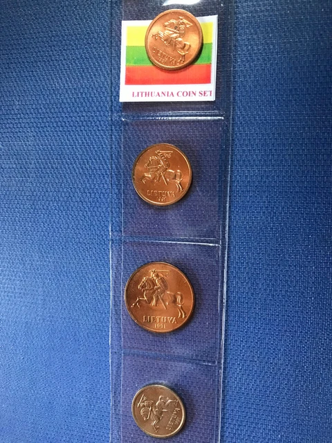 Lithuania Coin Set Lithuania Coin Set
