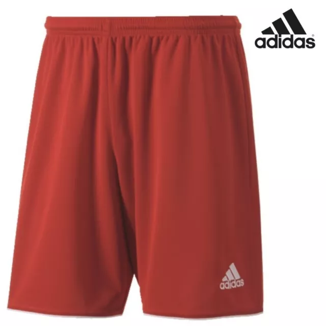 adidas Parma II Short WO rot / weiß ohne Innenslip Sporthose [742741]