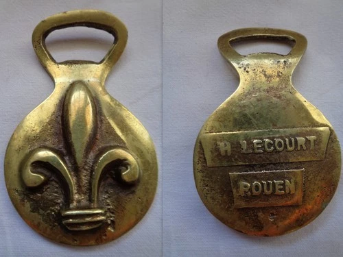 ANCIEN DECAPSULEUR STATUETTE BUSTE ART AFRICAIN en BRONZE 1950-1970 EUR