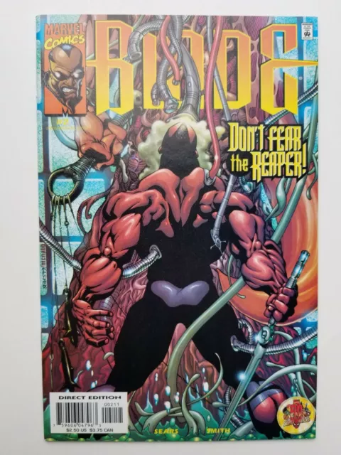 Blade: Vampire Hunter #2 (1999) NM Marvel Comics Low Print Bart Sears Art/ Story