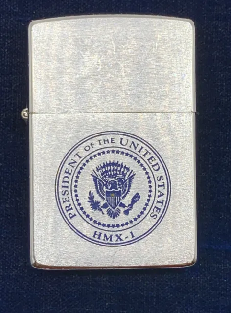 Zippo President Of The United States HMX-1 Lighter Used