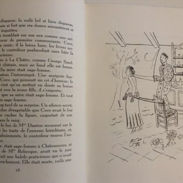 Livre rare ancien illustré "La Pharmacienne", par Jean Giraudoux 2