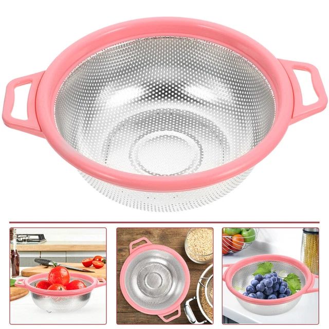 Passoire Inox 21,5 Cm – Maille Fine Robuste Pour égoutter Pâtes, Riz, Yaourt Et Légumes - 5