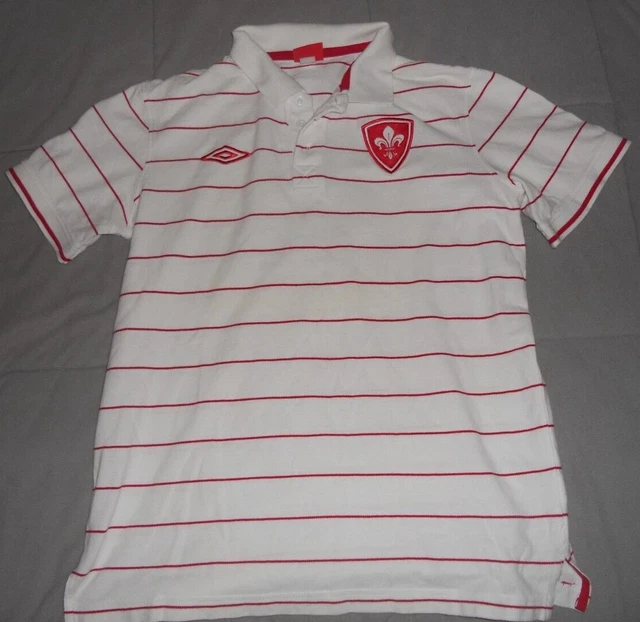 Maillot LILLE LOSC n°9 UMBRO rétro vintage coton shirt football oldschool XL