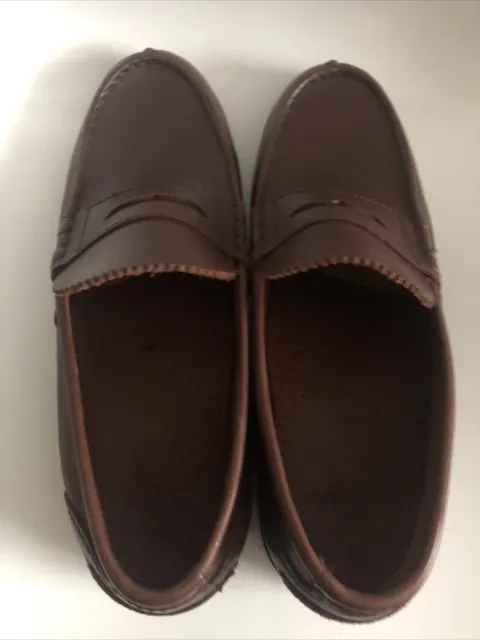 BARGAIN BRAND NEW Mens Clarks Moccasin Shoes Brown Size 10.5 But No Box ...
