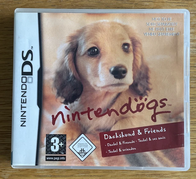 Nintendo DS Game - Nintendogs Dachshund & Friends - PAL VGC Quick UK PP