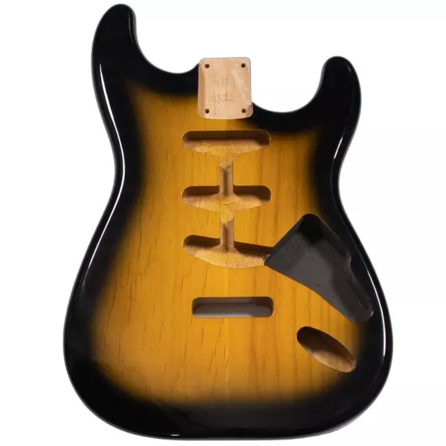 Corpo chitarra compatibile Stratocaster SSS - 2 colori Sunburst