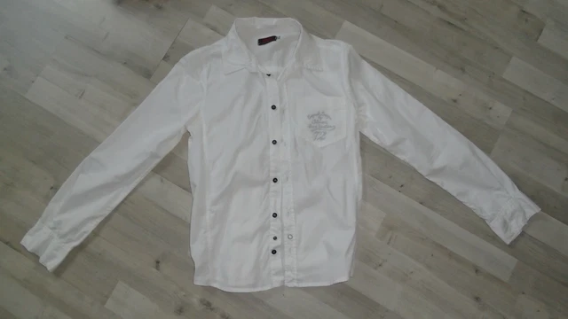 GAR ON CHEMISE HABILL blanc c r monie 14 ANS marque catimini EUR