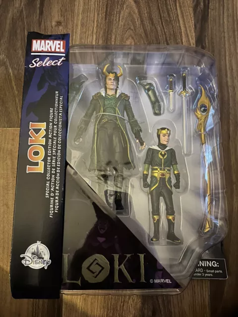 Marvel Diamond Select - Modellino Loki (esclusiva Disney) - Edizione da collezione